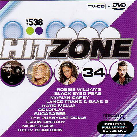Various : Radio 538 Hitzone 34 (CD, Comp + DVD, Comp, PAL)