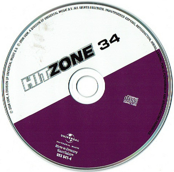 Various : Radio 538 Hitzone 34 (CD, Comp + DVD, Comp, PAL)
