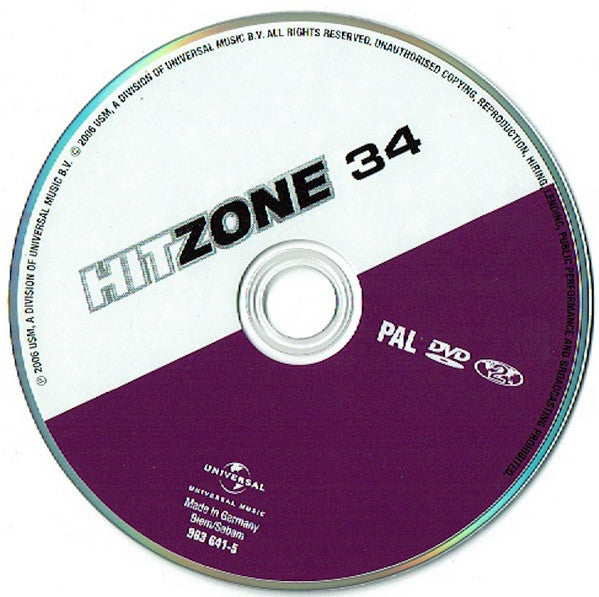 Various : Radio 538 Hitzone 34 (CD, Comp + DVD, Comp, PAL)