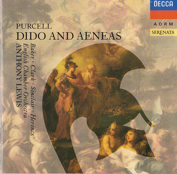 Henry Purcell, Janet Baker, Patricia Clark, Monica Sinclair, Raimund Herincx, English Chamber Orchestra, Anthony Lewis (2) : Dido And Aeneas (CD, RM)