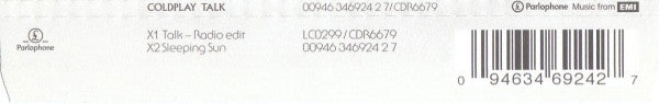 Coldplay : Talk (CD, Single)