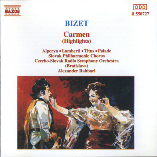 Georges Bizet : Graciela Alperyn • Giorgio Lamberti • Alan Titus • Doina Palade • Slovak Radio Symphony Orchestra • Alexander Rahbari : Carmen (Highlights) (CD, Album)