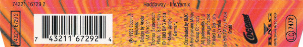 Haddaway : Life (Remix) (CD, Maxi)