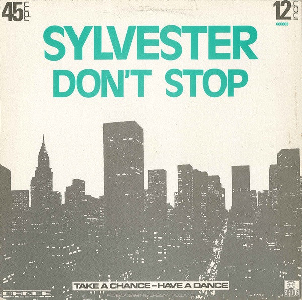 Sylvester : Don't Stop (12")