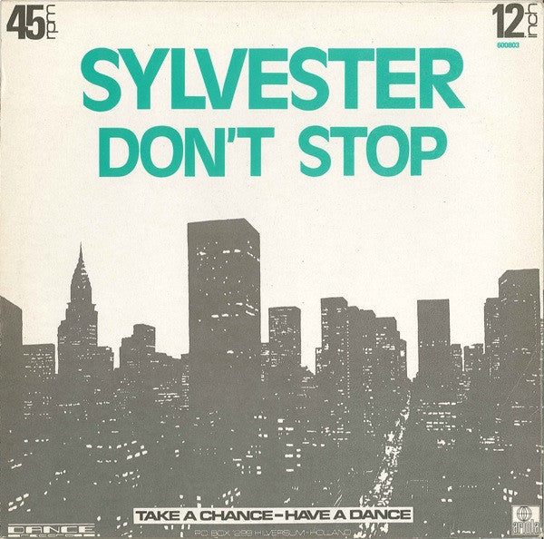 Sylvester : Don't Stop (12")