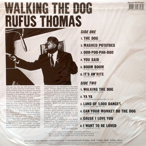 Rufus Thomas : Walking The Dog (LP, Album, Mono, RE, 180)