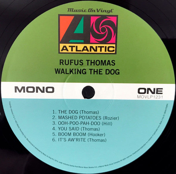 Rufus Thomas : Walking The Dog (LP, Album, Mono, RE, 180)