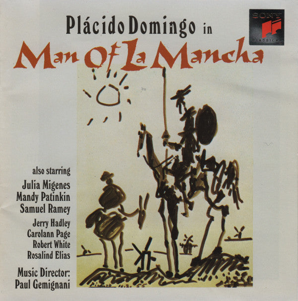 Placido Domingo : Man Of La Mancha (CD, Album)