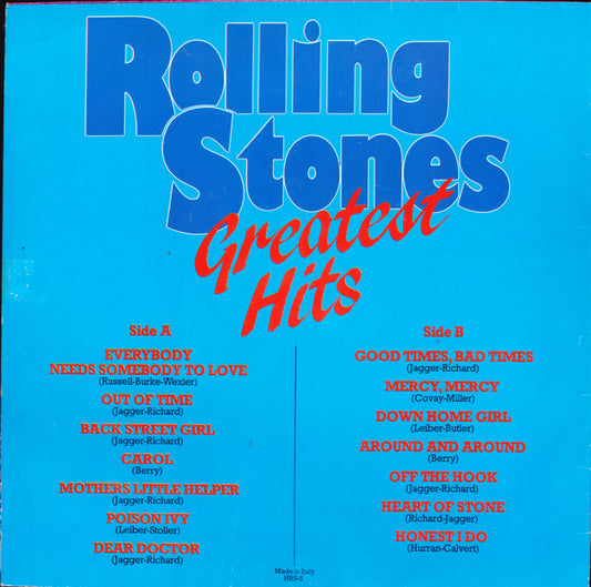 The Rolling Stones : Greatest Hits (LP, Comp)