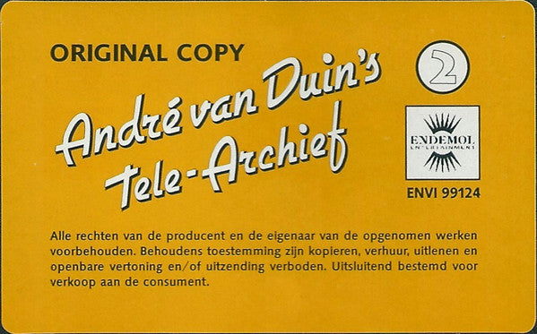 André van Duin : André Van Duin's Tele-Archief 2 (VHS, Album, PAL)