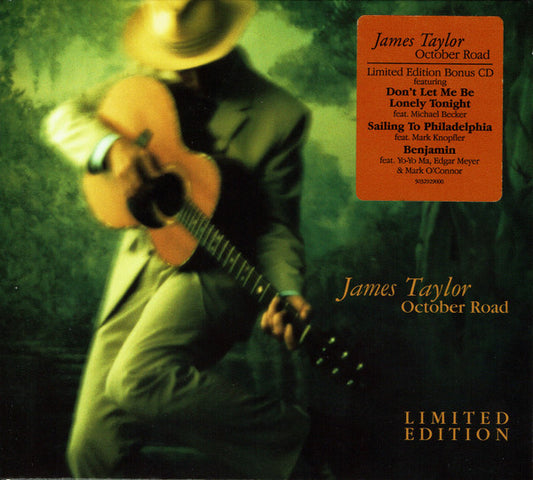 James Taylor (2) : October Road (CD, Album + CD, Bon + Ltd, Dig)