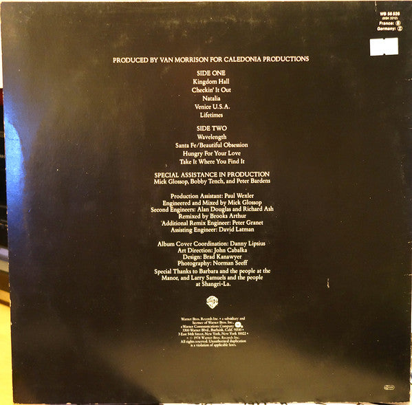 Van Morrison : Wavelength (LP, Album)