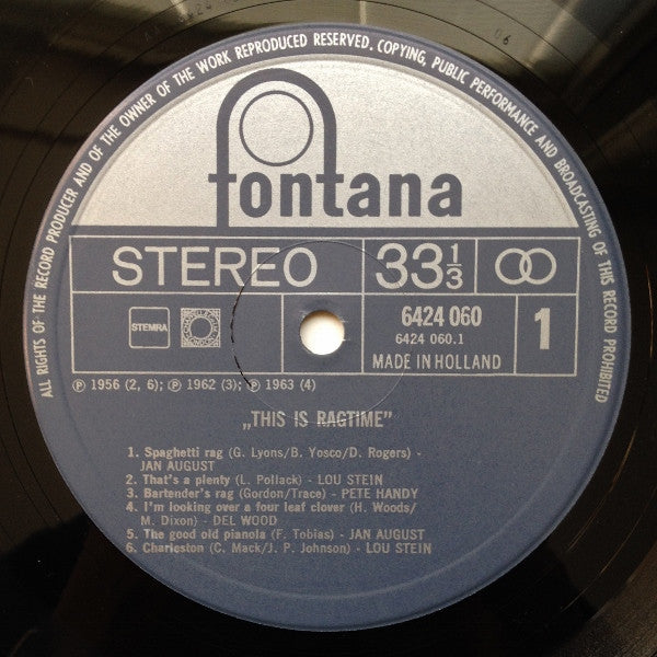 Various : This Is Ragtime (LP, Comp)