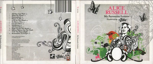 Alice Russell : My Favourite Letters (CD, Album, Dig)