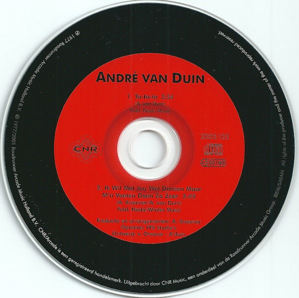 André van Duin : Ta-Ta-Ta / Ik Wil Wel Met Jou Dansen Maar Mijn Voeten Doen Zo Zeer (CD, Single)