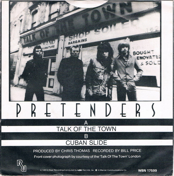 The Pretenders : Talk Of The Town (7", Single)