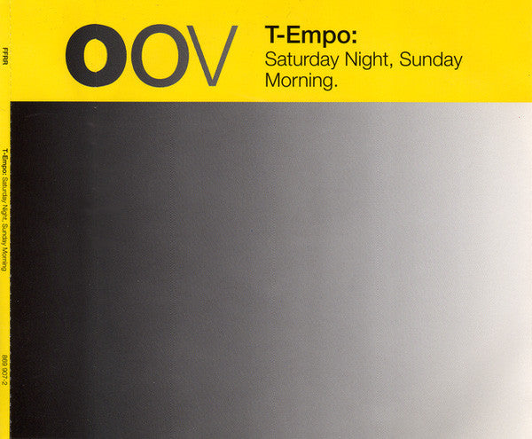 T-Empo : Saturday Night, Sunday Morning (CD, Maxi)
