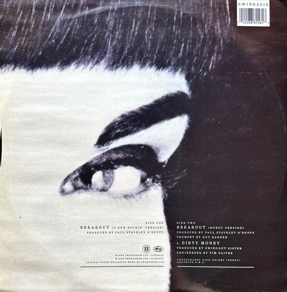Swing Out Sister : Breakout (12", Ltd)