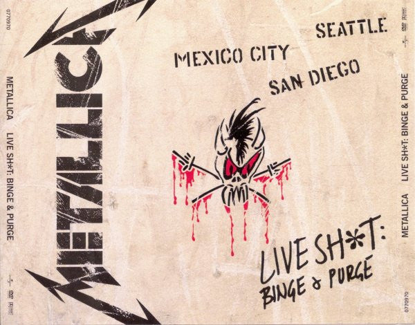 Metallica : Live Sh*t: Binge & Purge (3xCD, Album + 2xDVD-V + Box, RE)