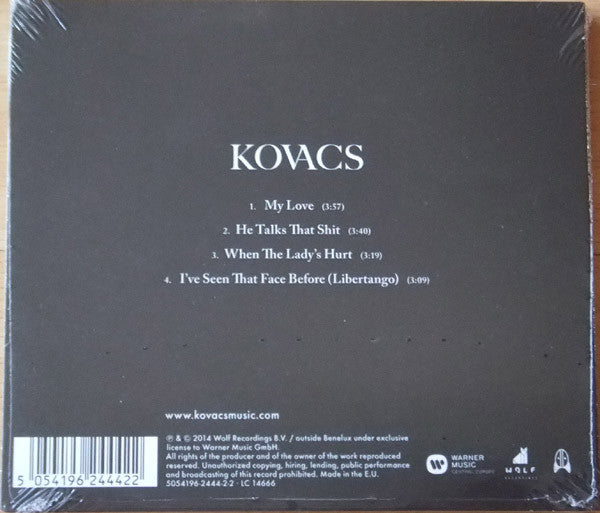 Kovacs (6) : My Love (CD, EP)