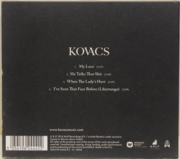 Kovacs (6) : My Love (CD, EP)