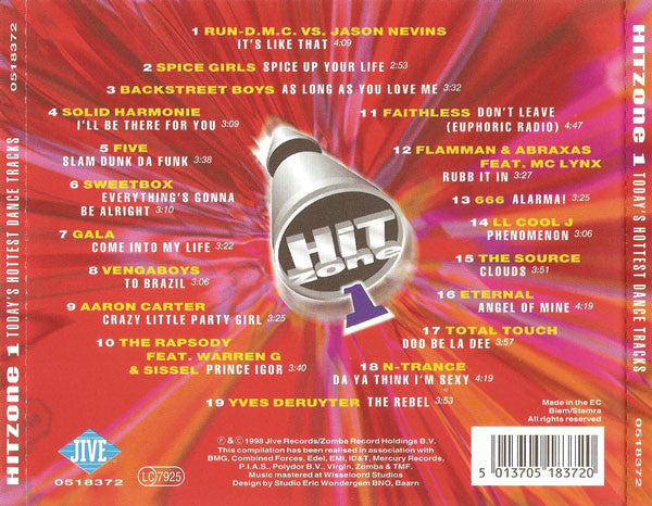 Various : TMF Hitzone 1 (CD, Comp)