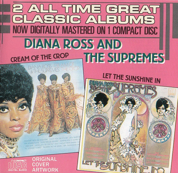 The Supremes : Let The Sunshine In / Cream Of The Crop (CD, Comp, RM)