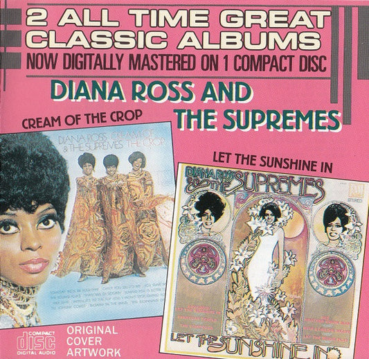 The Supremes : Let The Sunshine In / Cream Of The Crop (CD, Comp, RM)