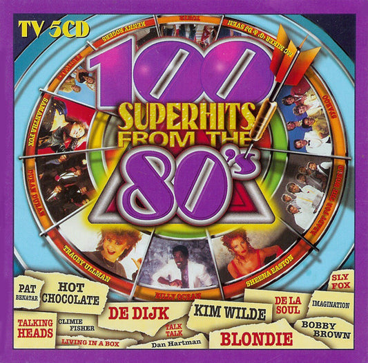 Various : 100 Superhits From The 80's (5xCD, Comp)