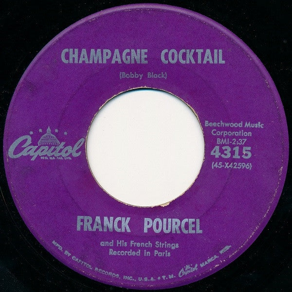 Franck Pourcel And His French Strings : Any Time (7", Single)