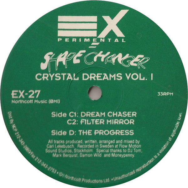Shape Changer : Crystal Dreams Vol. 1 (2x12")