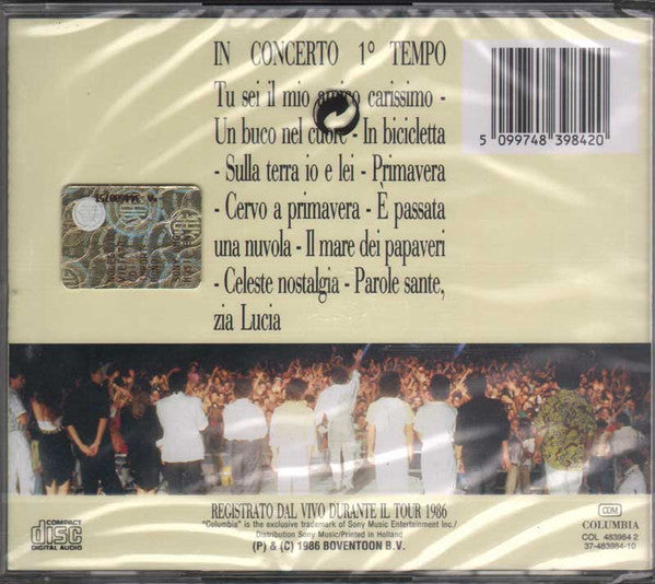 Riccardo Cocciante : In Concerto 1°Tempo Quando Si Vuole Bene (CD, Album, RE, Nic)