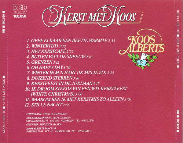 Koos Alberts : Kerst Met Koos (CD, Album)