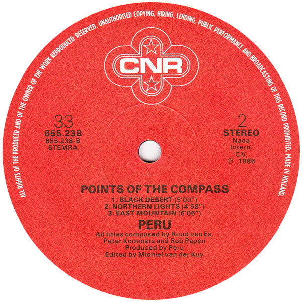 Peru : Points Of The Compass (LP, Album)