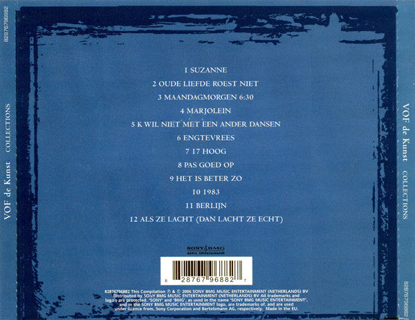 VOF De Kunst : Collections (CD, Comp, RE, RM)