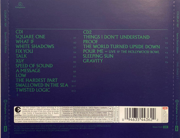 Coldplay : X&Y (Special Dutch Edition) (CD, Album, Copy Prot. + CD, Comp, Copy Prot. + S/E)