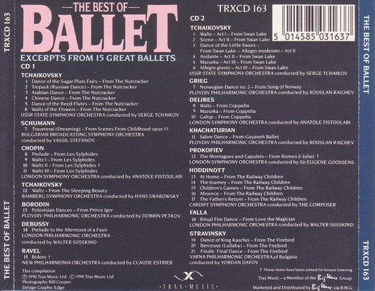 Various : The Best Of Ballet (2xCD, Comp)