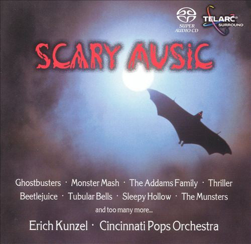Erich Kunzel, Cincinnati Pops Orchestra : Scary Music (SACD, Hybrid, Multichannel, Album)