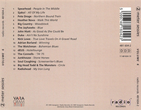 Various : 2 Meter Sessies - Volume 6 (CD, Comp)