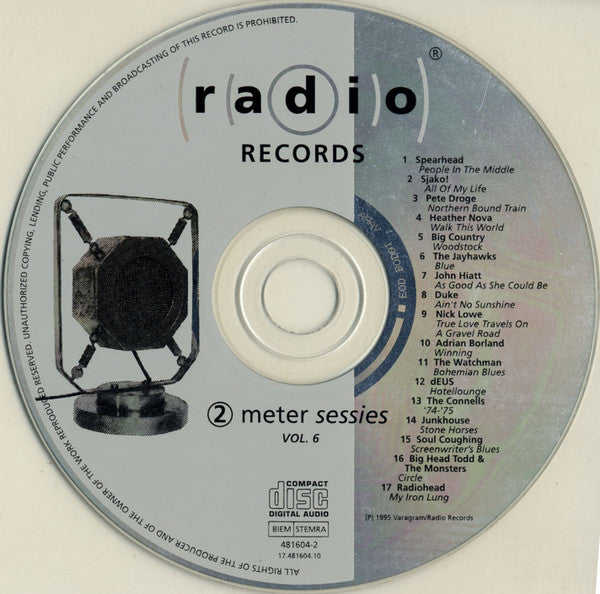 Various : 2 Meter Sessies - Volume 6 (CD, Comp)