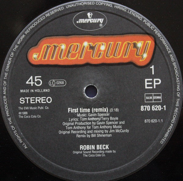 Robin Beck : First Time (12", EP)
