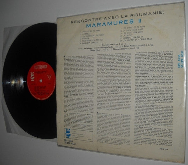 Orchestra George Vancu : Maramureș II (LP, Album, Mono, RE, Red)