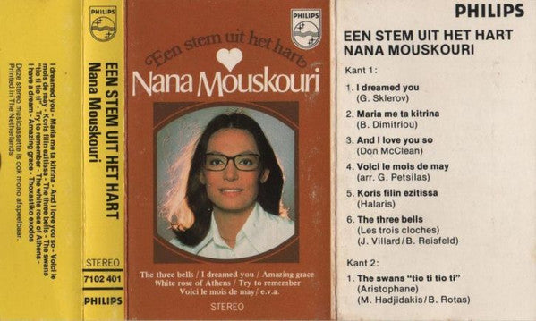 Nana Mouskouri : Een Stem Uit Het Hart (Cass, Comp)
