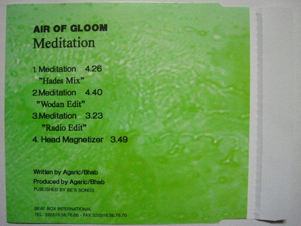 Air Of Gloom : Meditation (CD, Single)