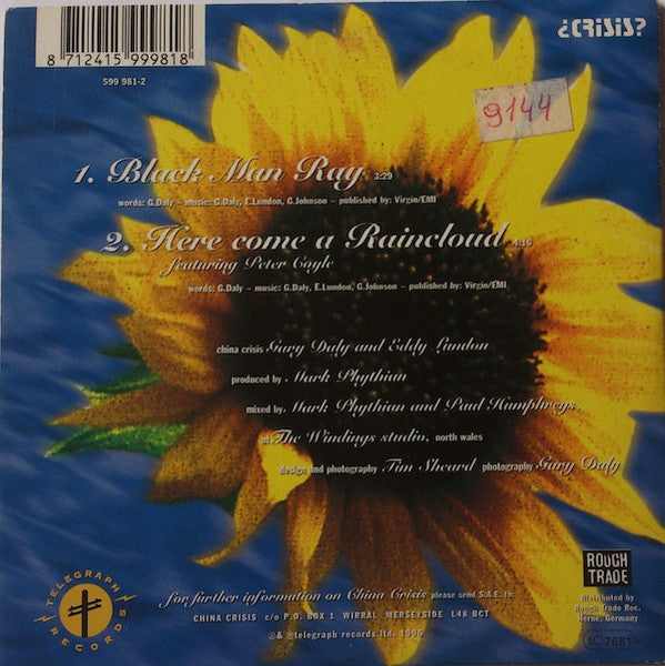 China Crisis : Black Man Ray (CD, Single)