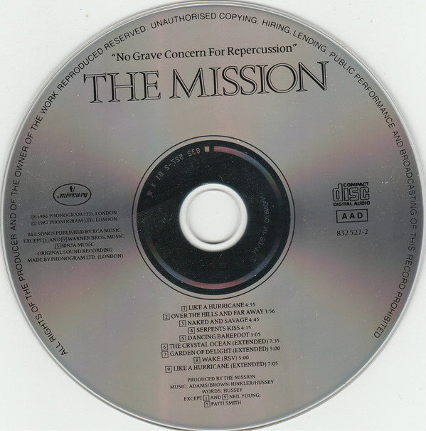 The Mission : The First Chapter (CD, Album, Comp)