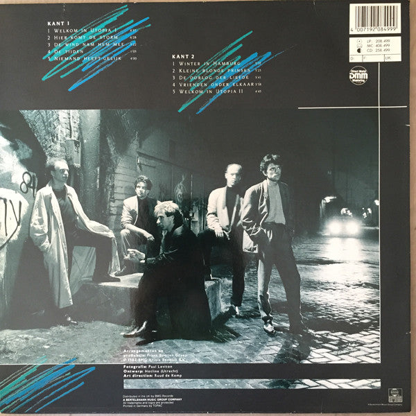 Frank Boeijen Groep : Welkom In Utopia (LP, Album, RP, DMM)