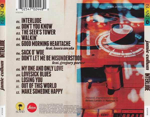 Jamie Cullum : Interlude (CD, Album)