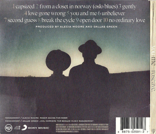 You+Me : Rose Ave. (CD, Album)