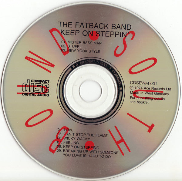 The Fatback Band : Keep On Steppin' (CD, Album, RE, RM)